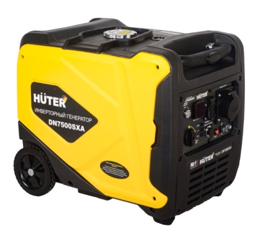 Генератор бензиновый HUTER DN7500SXA инверторный [64/10/10]