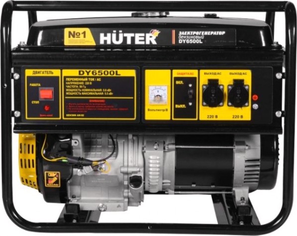 Генератор бензиновый HUTER DY6500L [64/1/6]