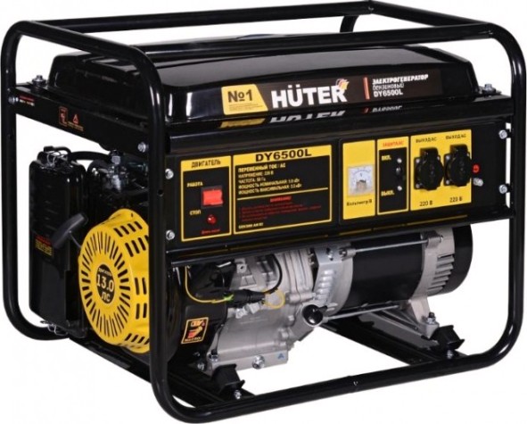 Генератор бензиновый HUTER DY6500L [64/1/6]