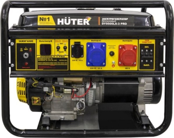 Генератор бензиновый HUTER DY9500LX-3 PRO [64/1/77]